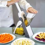 Vegetable Chopper with Mandoline Slicer(মাল্টি ফাংশনাল সবজি কাটার।)